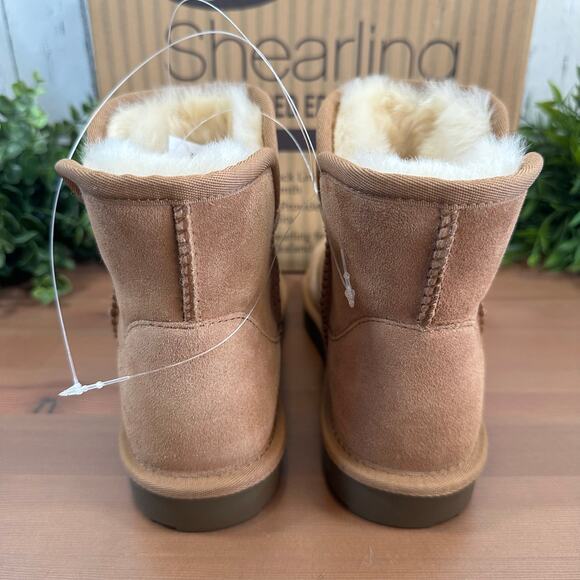 Kirkland Signature Women's Shearling Scalloped Edge Boots Size 9 - Picture 5 of 6